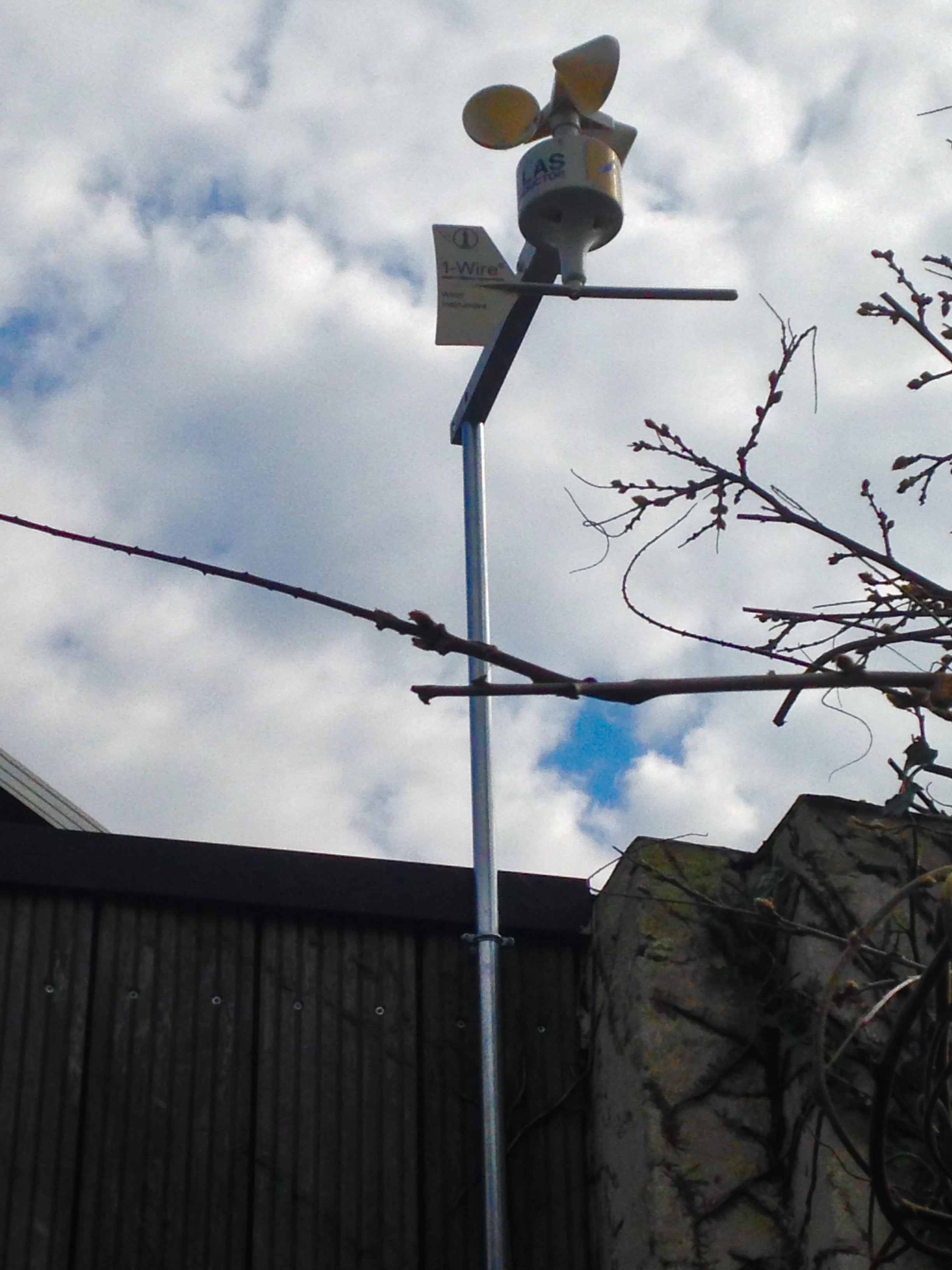 Mounted weather station